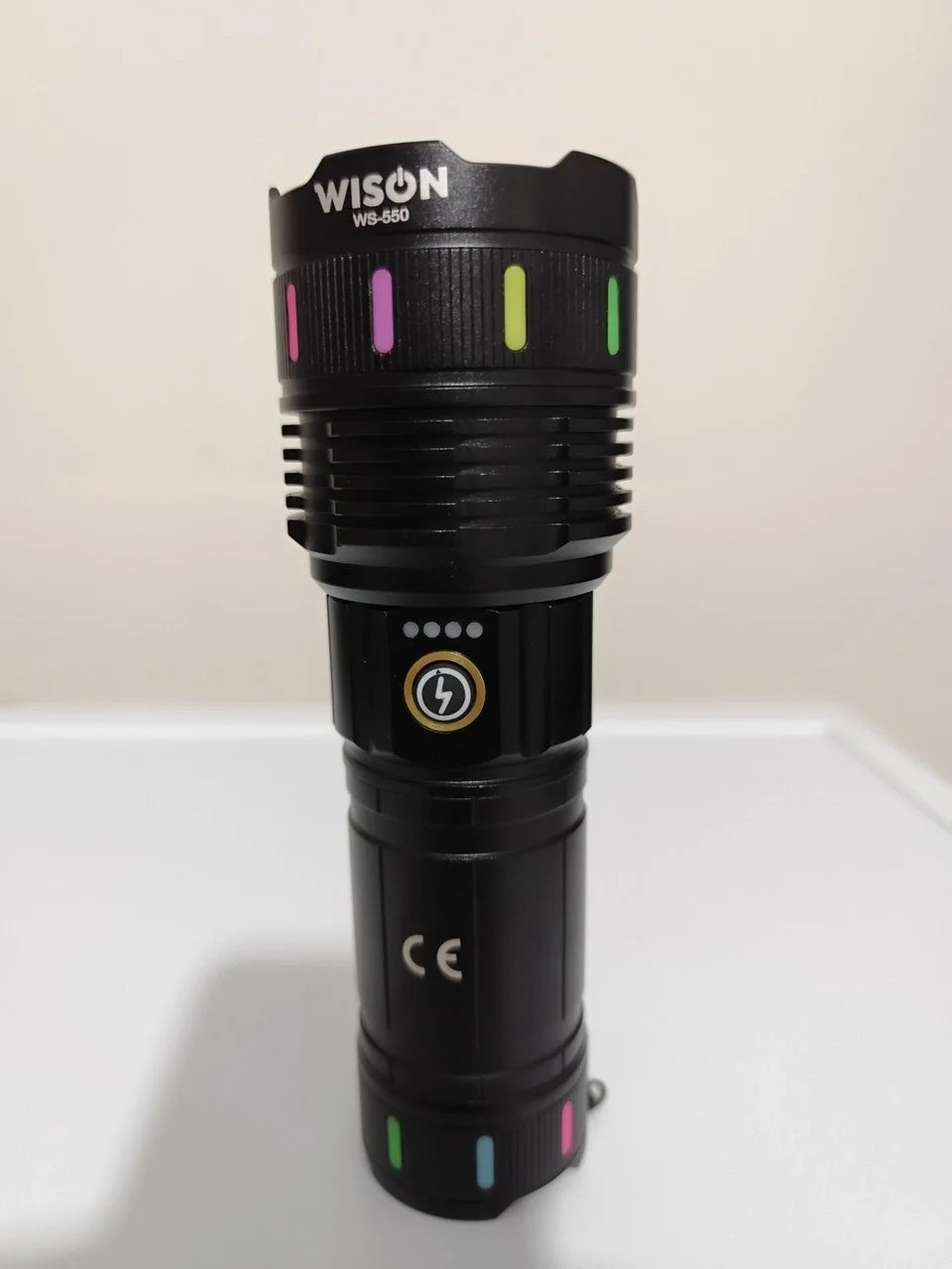 Wıson Wison Ws-550 30w 3000 Lümen Zoomlu Profosyonel El Feneri