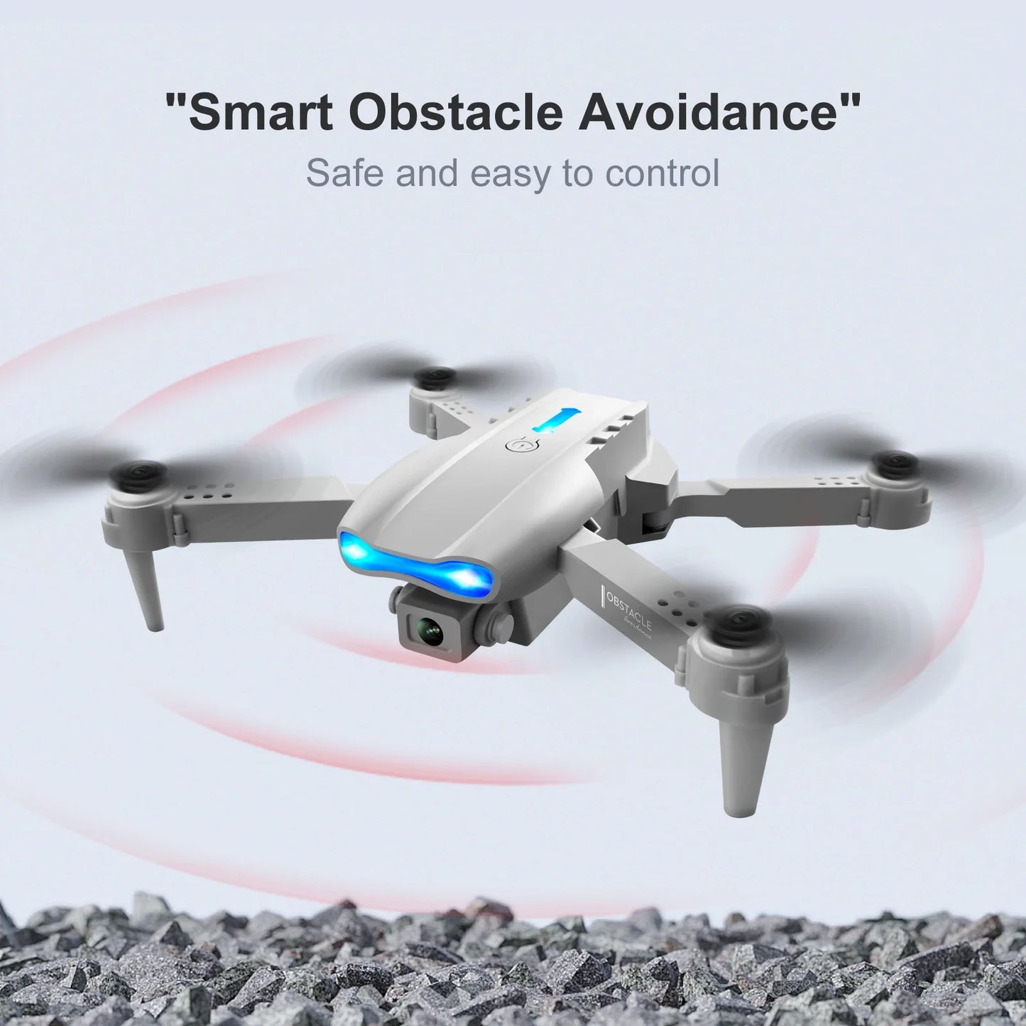 E99 Pro Yarış Drone İle 1080p Hd Çift Kamera