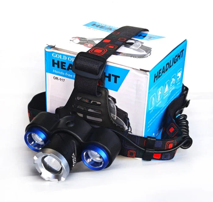 Gold Orion Or-117 T6 Cree Led 1200 Lümen Şarjlı Kafa Feneri