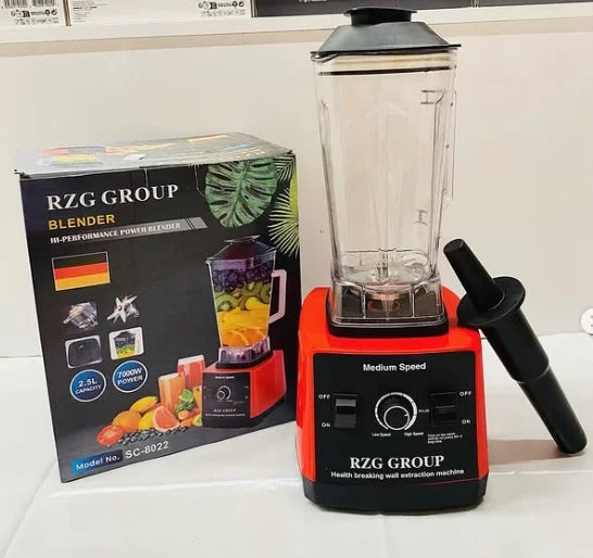 Rzg Group 7000 Wat Blender Buz Parçalayıcı & Baharat Öğütücü