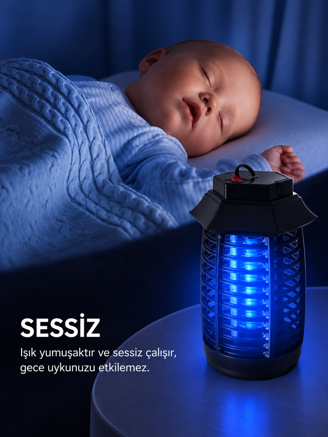 UV Işıklı Sivrisinek Yakalama Lambası