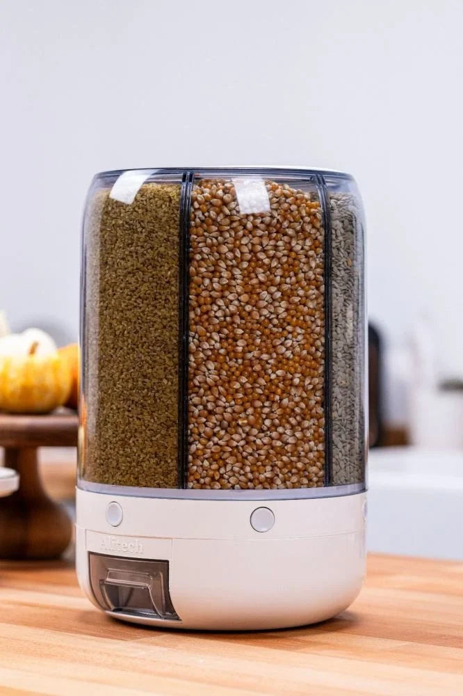Alitech Kuru Gıda Ve Bakliyat 6'lı Erzak Saklama Kabı 10 Kg