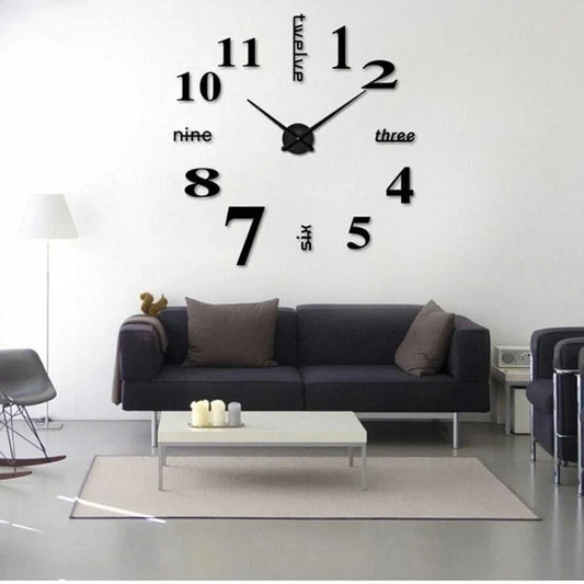 3d Wall Dıy Clock Yeni Nesil 3d Duvar Saati