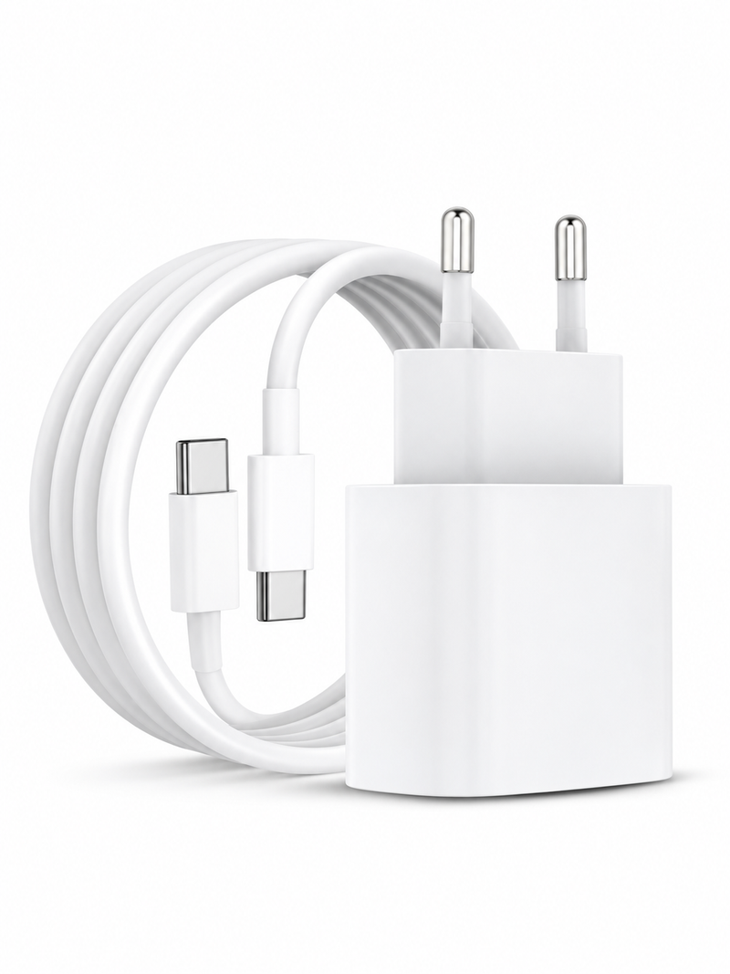 USB-C Şarj Adaptörü ve Type-C Kablo Seti