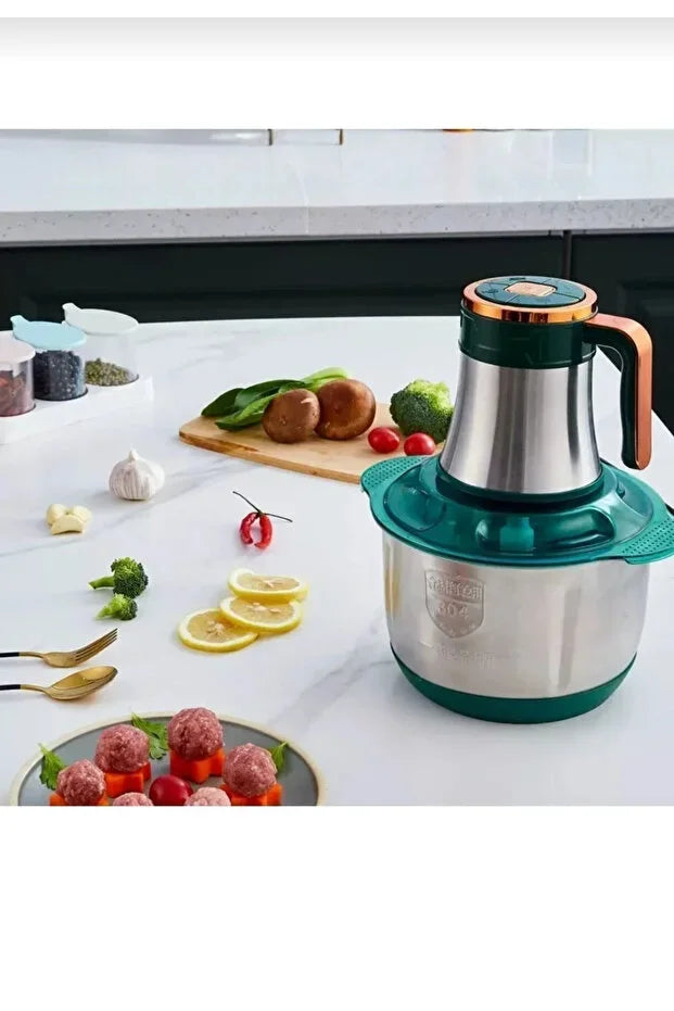 5 Litre 5 Bıçaklı Blender Kıyma Dograyıcı Robot Rondo