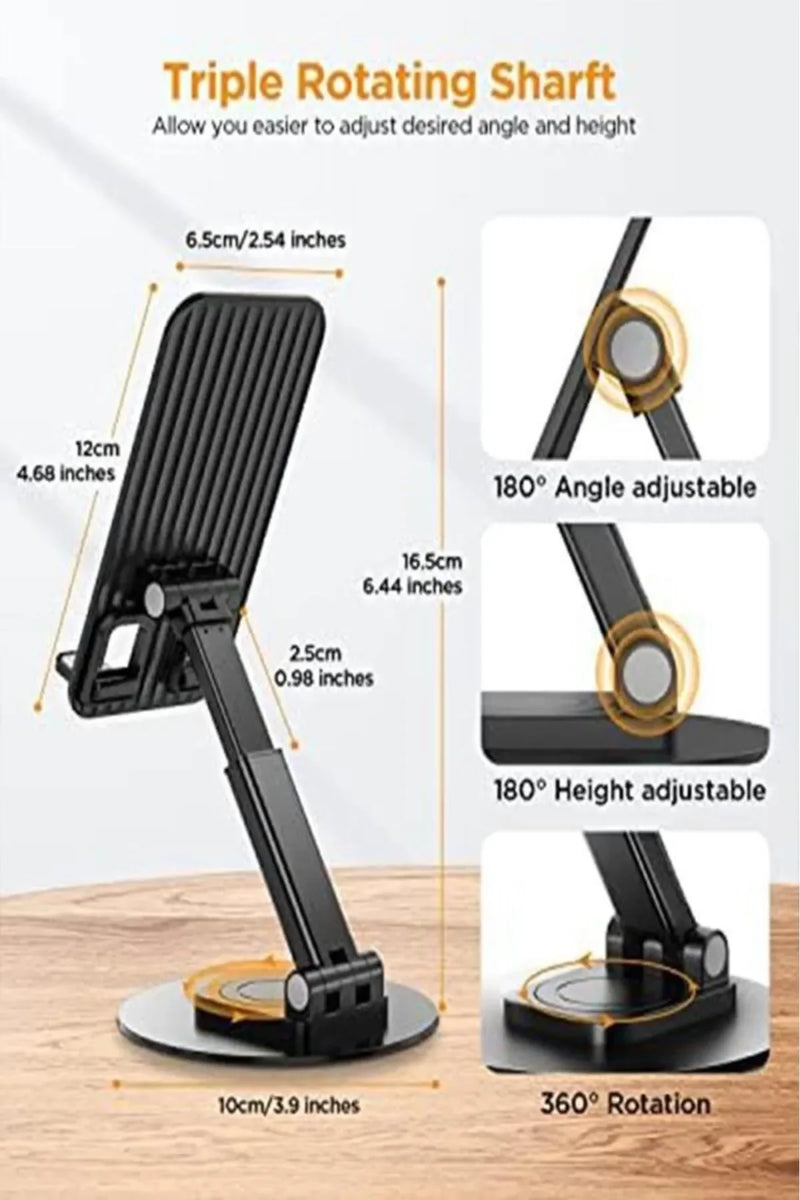 Egonex Torima 360 Derece Dönebilen, Masaüstü Telefon Ve Ped Standı Jx-036