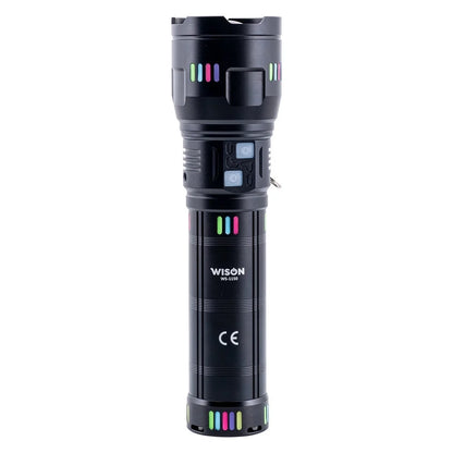 Wison Ws-1150 Uzun Menzilli 60 Watt 5500 Lümen Profesyonel Güçlü El Feneri