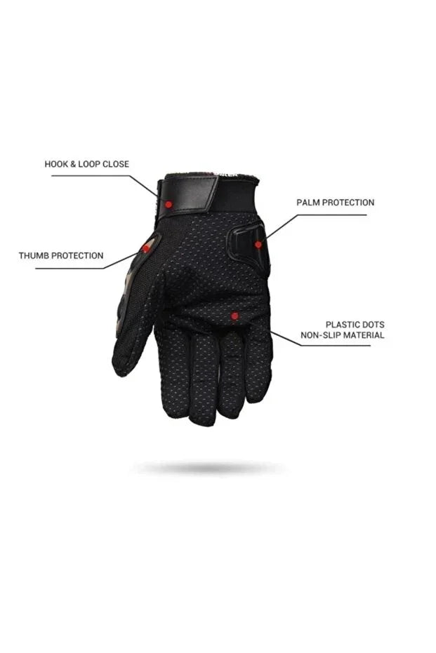 Probiker Korumalı Motosiklet Eldiveni Uzun Model Toptan Satış