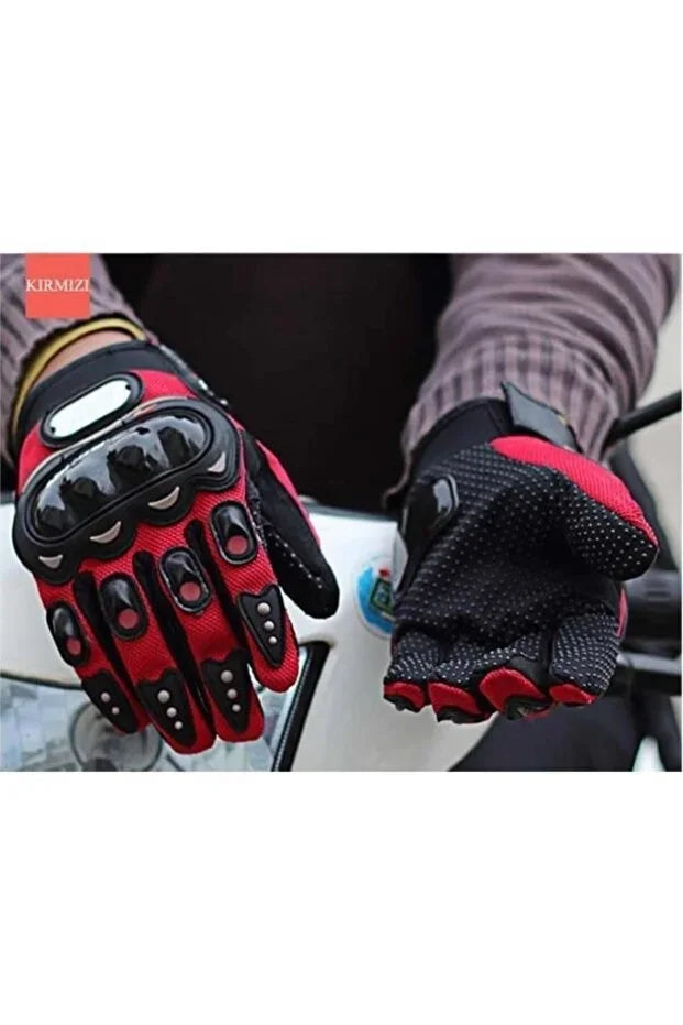 Probiker Korumalı Motosiklet Eldiveni Uzun Model Toptan Satış