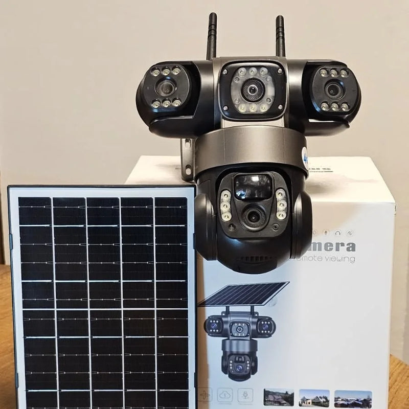 Solar Güneş Enerjili, 4G Destekli Akıllı Dış Mekan Kamerası v380 pro CMR50