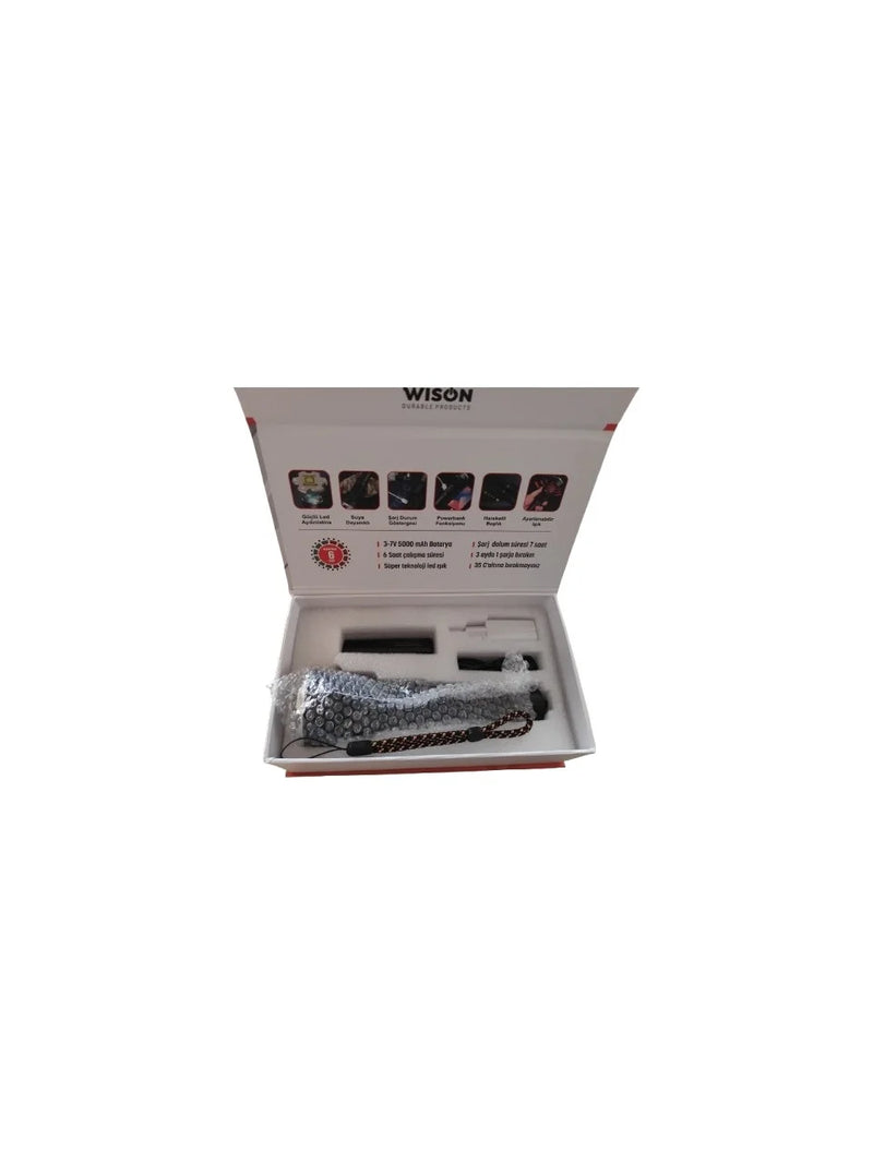 WISON Wıson WS-7878 30 Watt 3000 Lümen Uzun Menzilli Fener