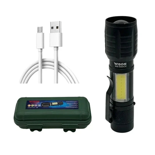 Wison WS-5454 LED Şarjlı Mini El Feneri