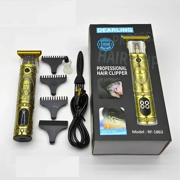 Kablosuz Şarjlı Saç ve Sakal Kesme Makinesi RF-1863