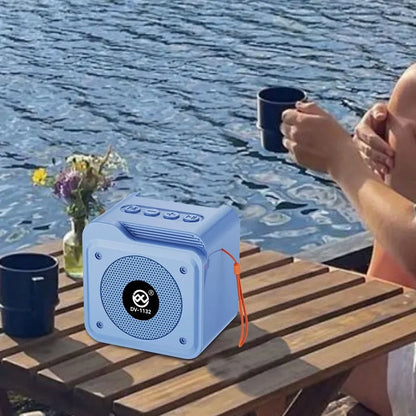 Kablosuz Bluetooth Hoparlörler - USB Kart Yuvalı Taşınabilir Mini El Tipi