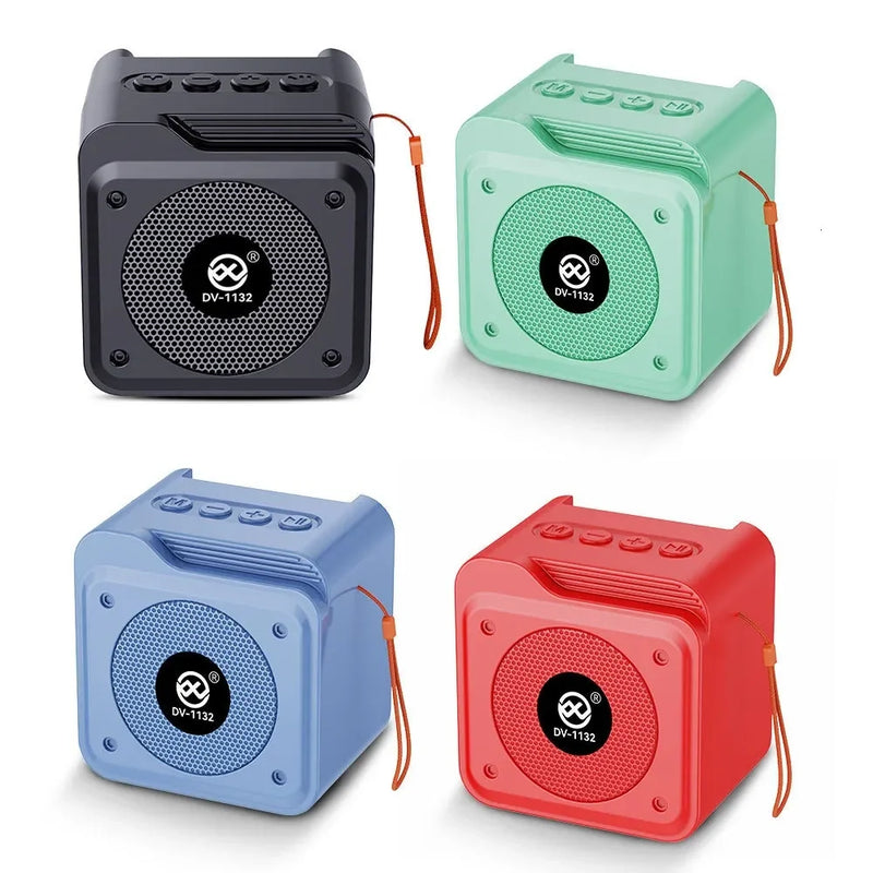 Kablosuz Bluetooth Hoparlörler - USB Kart Yuvalı Taşınabilir Mini El Tipi