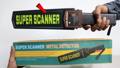 Super Scanner - Üst Arama Dedektörü (Titreşimsiz)