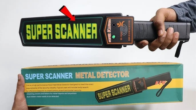 Super Scanner - Üst Arama Dedektörü (Titreşimsiz)