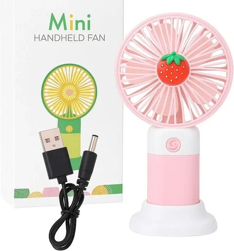 Mini Fan Meyve - Çocuklar için Havalı ve Sevimli El Fanları