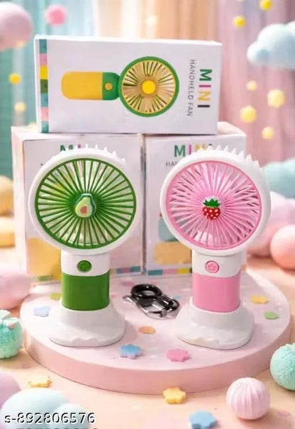 Mini Fan Meyve - Çocuklar için Havalı ve Sevimli El Fanları