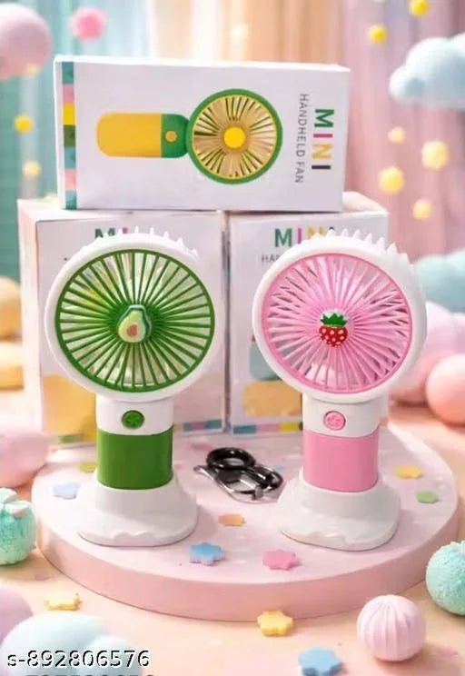 Mini Fan Meyve - Çocuklar için Havalı ve Sevimli El Fanları