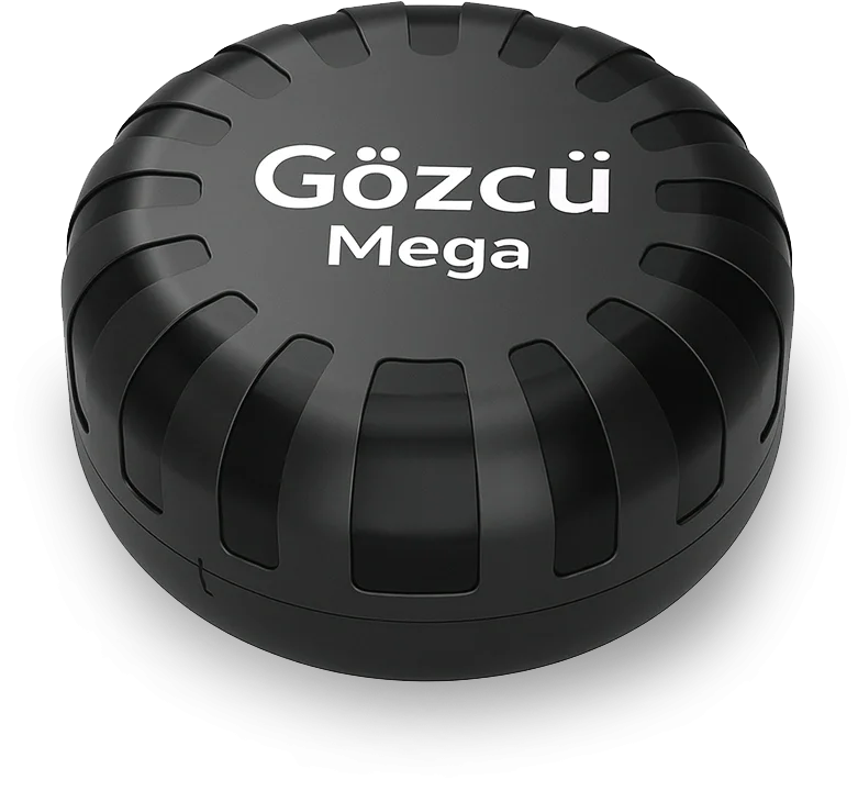 Gözcü Mega Android ve İos Uyumlu Takip Cihazı 3 Yıl Pil Ömrü Geçmişe Dönük Konum Gps Araç Motor Çocuk Gizli