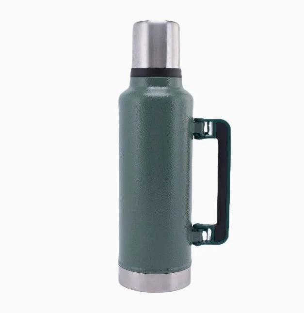 2 litre Kapasiteli Klasik Yeşil Termos