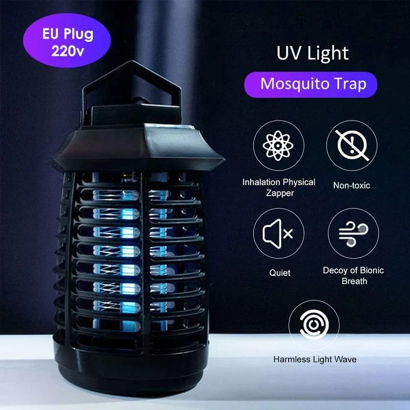 Egonex Uv Sivrisinek Öldürücü Mavi Işık Ledli Sivrisinek Öldürücü Elektrikli Cihaz 3 W