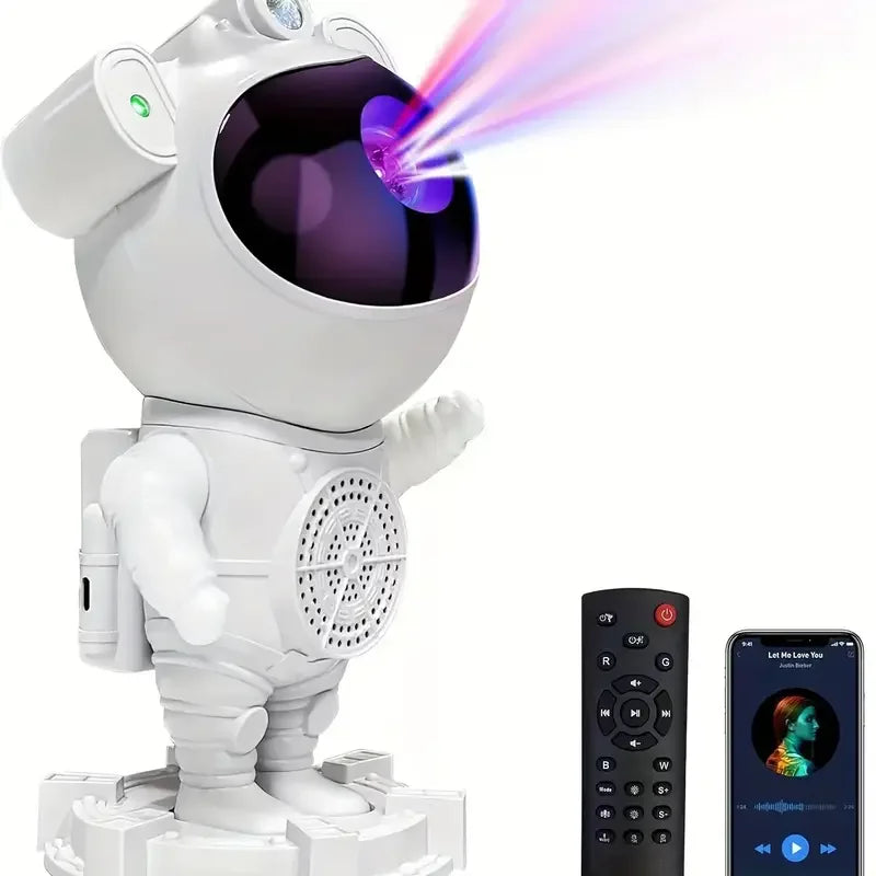 Akıllı Astronot Projeksiyon Gece Aydınlatma & Bluetooth Hoparlör