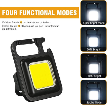 Anahtarlıklı Fener Fener Cob Led
