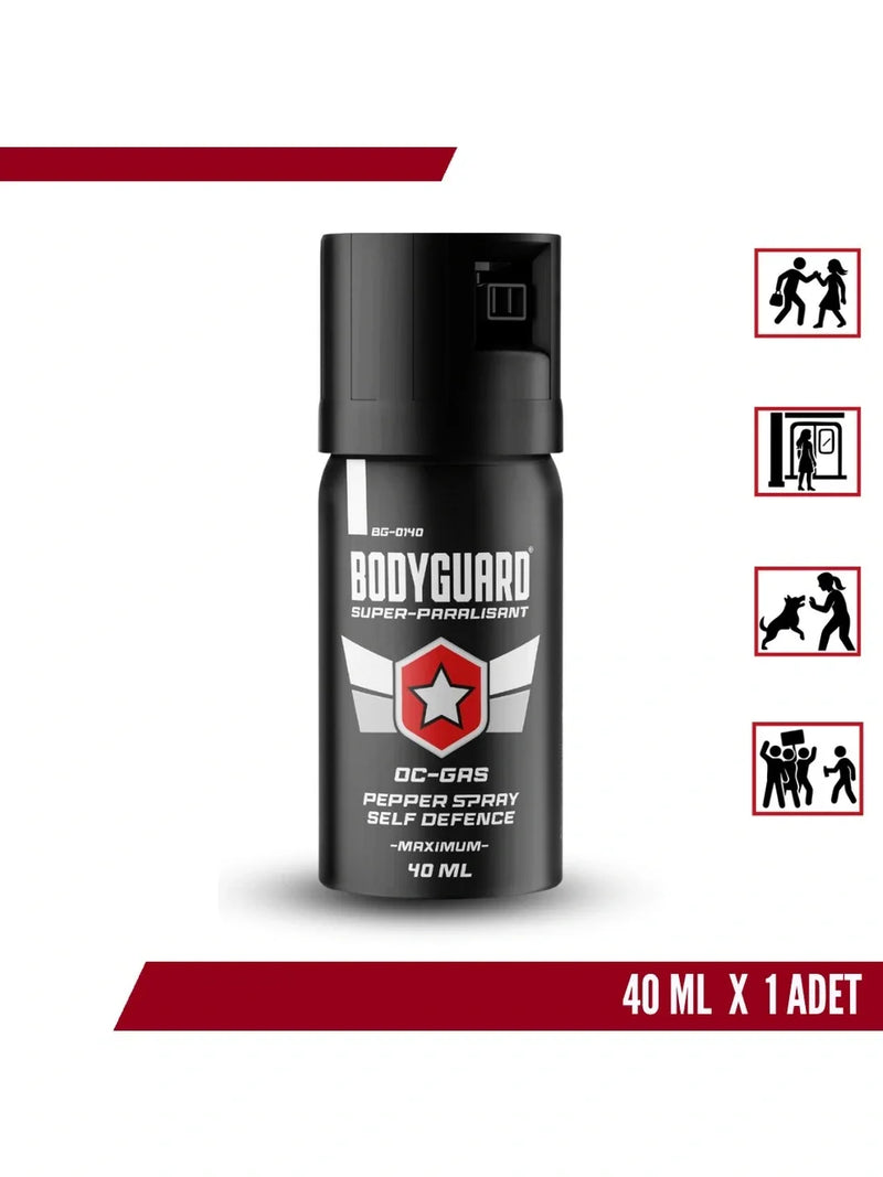 Bodyguard Biber Gazı Sprey 40ml Bodyguard (göz Yaşartıcı Sprey)