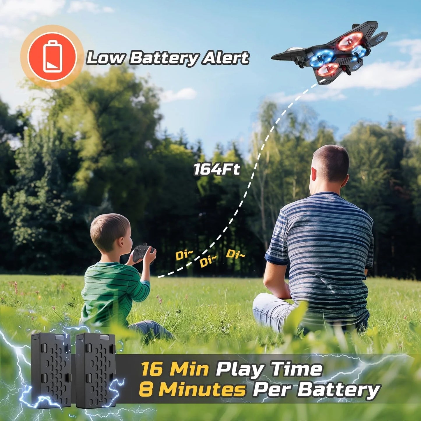 Çocuklar İçin Uzaktan Kumandalı Uçak Drone, Erkek Çocuklar İçin Hobi Rtf Rc Uçak Oyuncakları, F22 Raptor Savaş Uçağı Rc Jet Uçağı Oyuncağı