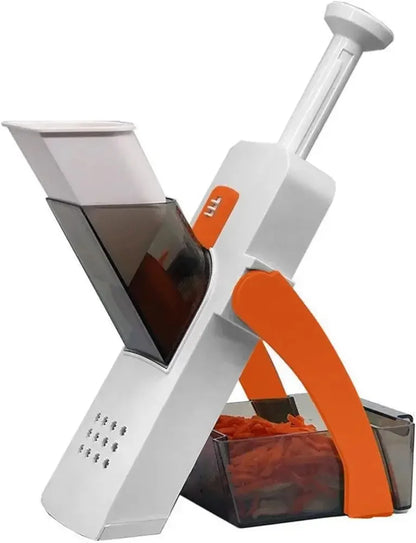 Çok Amaçlı Basmalı Sebze Dilimleyici Doğrayıcı Mandolin Brava Spring Slicer Kitchenmate