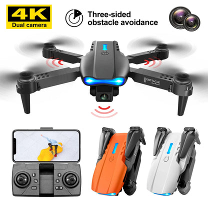 E99 Pro Yarış Drone İle 1080p Hd Çift Kamera