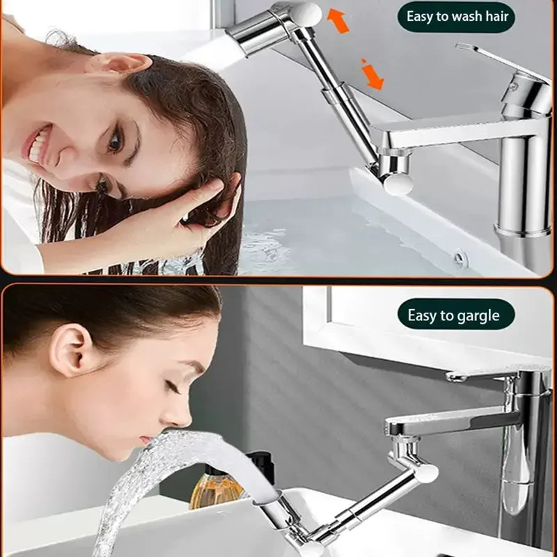 Egonex 1080 Derece Dönebilen Mutfak Ve Lavabo Bataryası Akrobat Musluk Ucu