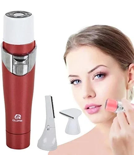 Egonex 3'ü 1 Arada Kıl Tüy Saç Temizleme Tıraş Makinesi Seti