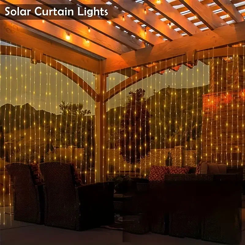 Egonex 300 Ledli 10 Sarkıt Perde Led Işık-8 Fonksiyon, Uzaktan Kumandalı, 3x3 Metre