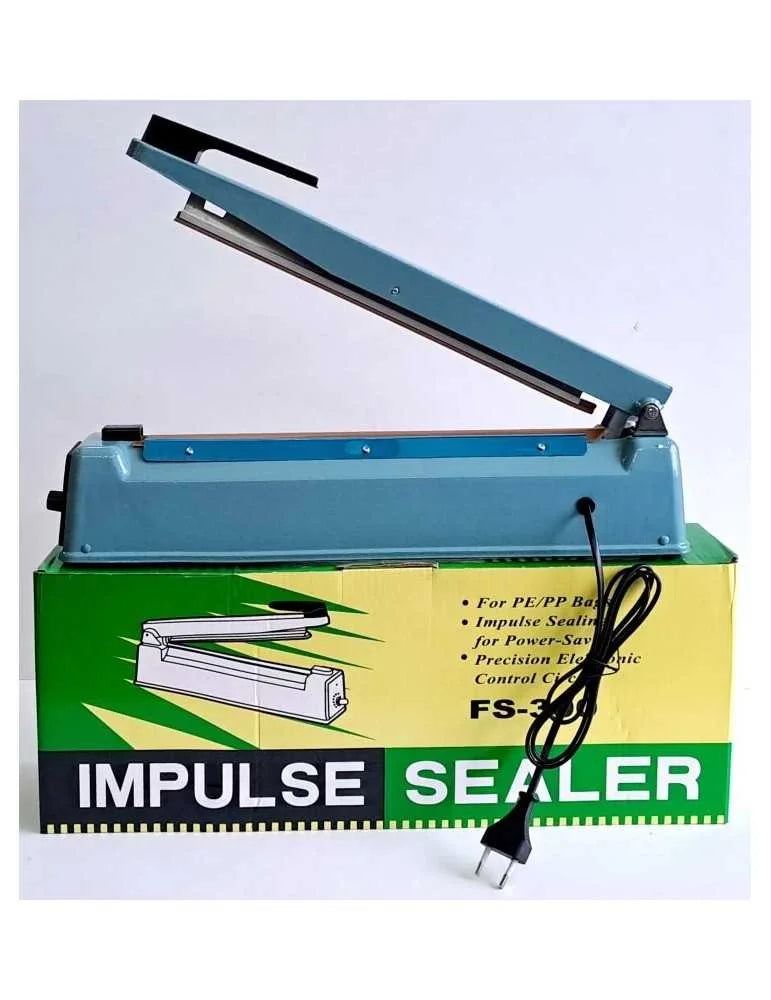 Egonex 30cm Metal Gövde Poşet Ağzı Yapıştırma Kapatma Makinası Fs-300