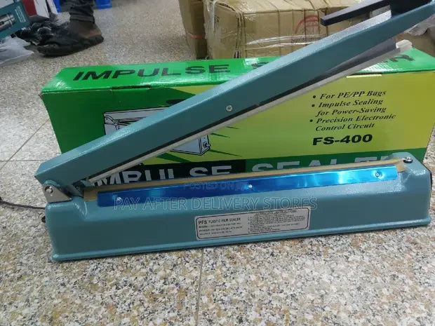 Egonex 40cm Metal Gövde Poşet Ağzı Yapıştırma Kapatma Makinası