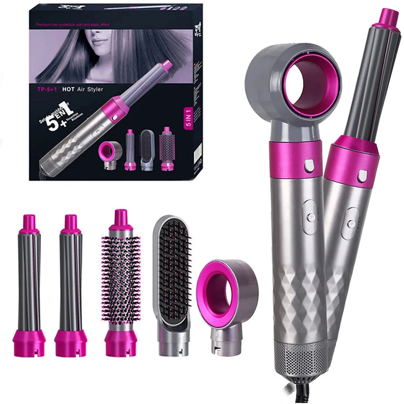 Egonex 5 İn 1 Hava Üflemeli Saç Düzleştirici