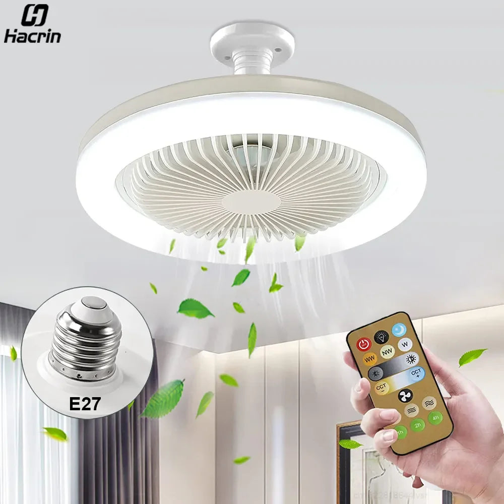 Egonex Led Işıklı Uzaktan Kumandalı Sessiz Tavan Vantilatörü