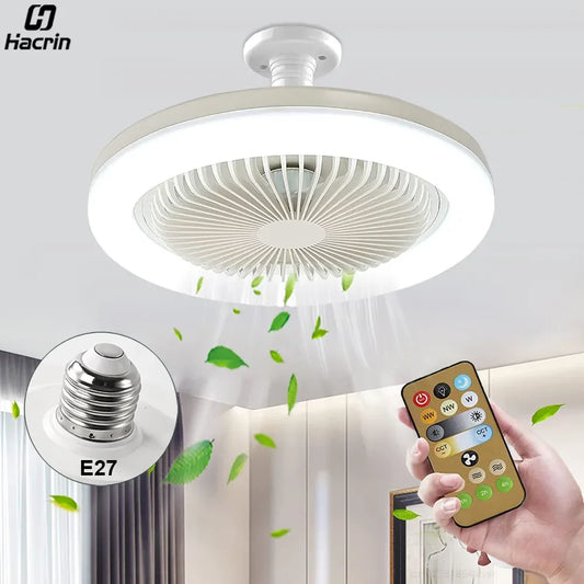 Egonex Led Işıklı Uzaktan Kumandalı Sessiz Tavan Vantilatörü
