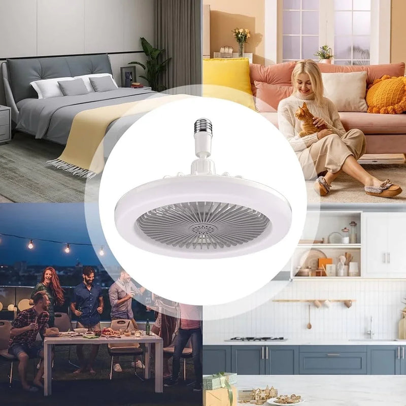Egonex Led Işıklı Uzaktan Kumandalı Sessiz Tavan Vantilatörü