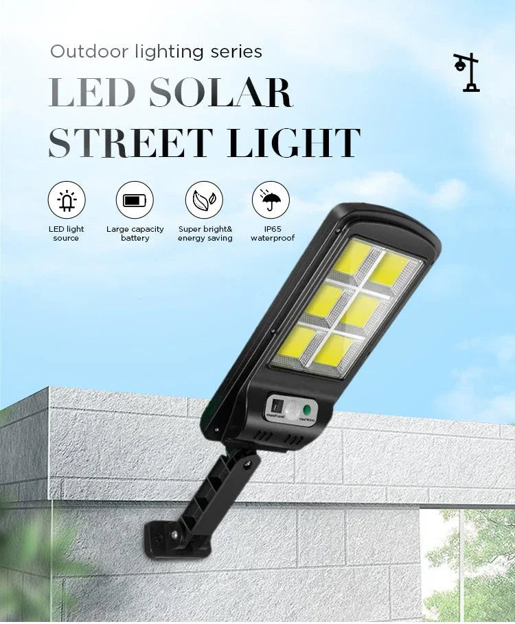 Egonex Led Solar Güneş Enerjili Bahçe Sokak Aydınlatma Işığı