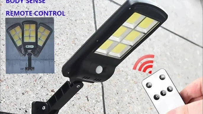 Egonex Led Solar Güneş Enerjili Bahçe Sokak Aydınlatma Işığı