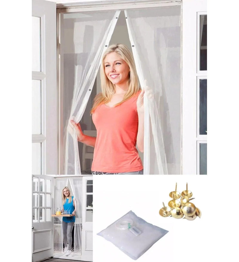 Egonex Mıknatıslı Kapı Sinekliği Tül Perde 105 X 210 Cm