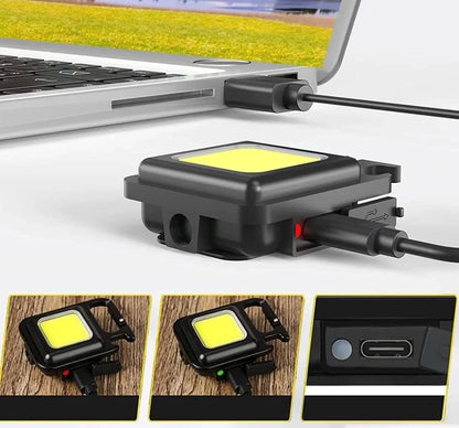 Egonex Mini Taşınabilir Led Çok Fonksiyonlu Fener