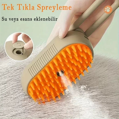 Egonex Saplı Buharlı Kedi Tarağı