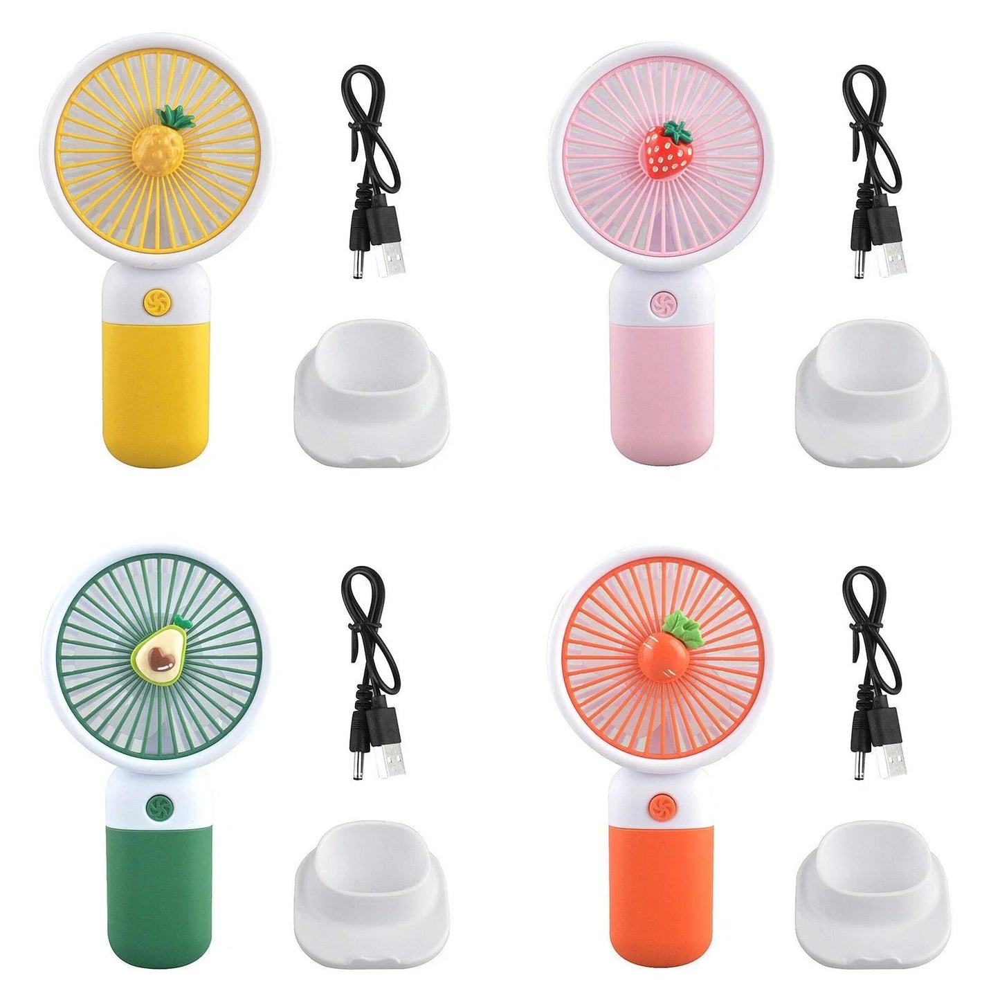 Egonex Şarjlı Taşınabilir El Tipi Mini Fan Dd-5639