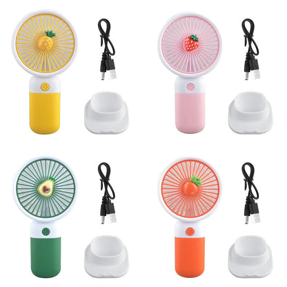Egonex Şarjlı Taşınabilir El Tipi Mini Fan Dd-5639