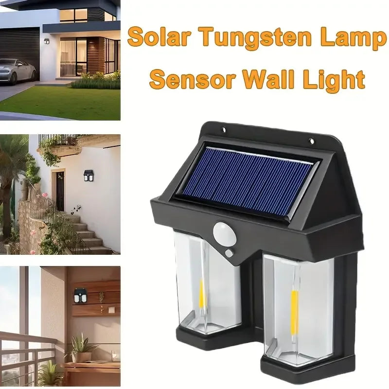Egonex Solar Güneş Enerjili Lamba 2 Ampul Flament Led Eg-228